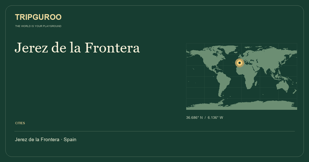 Jerez de la Frontera · Reference location