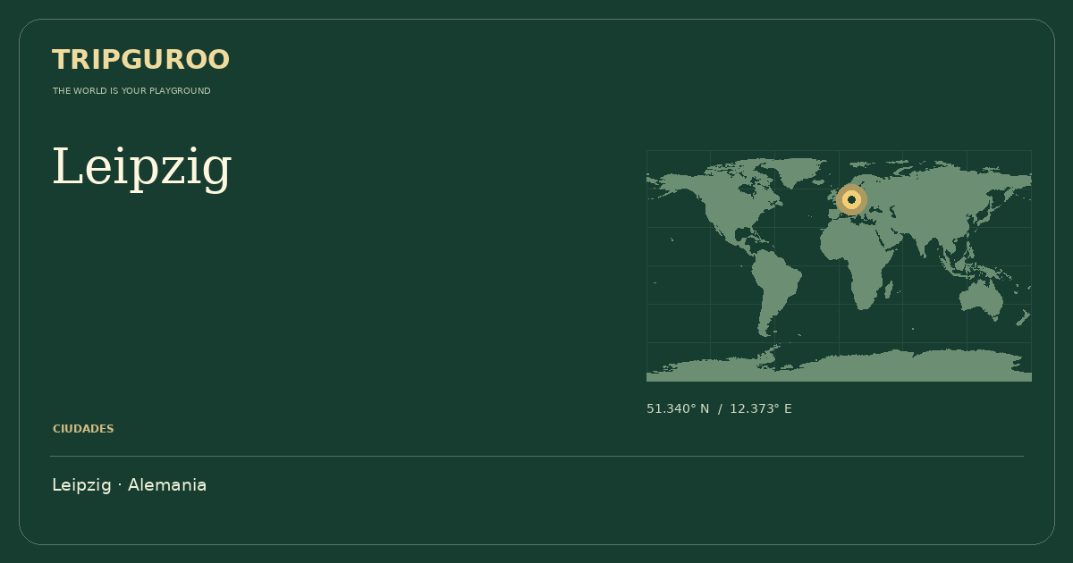 Leipzig · Ubicación de referencia