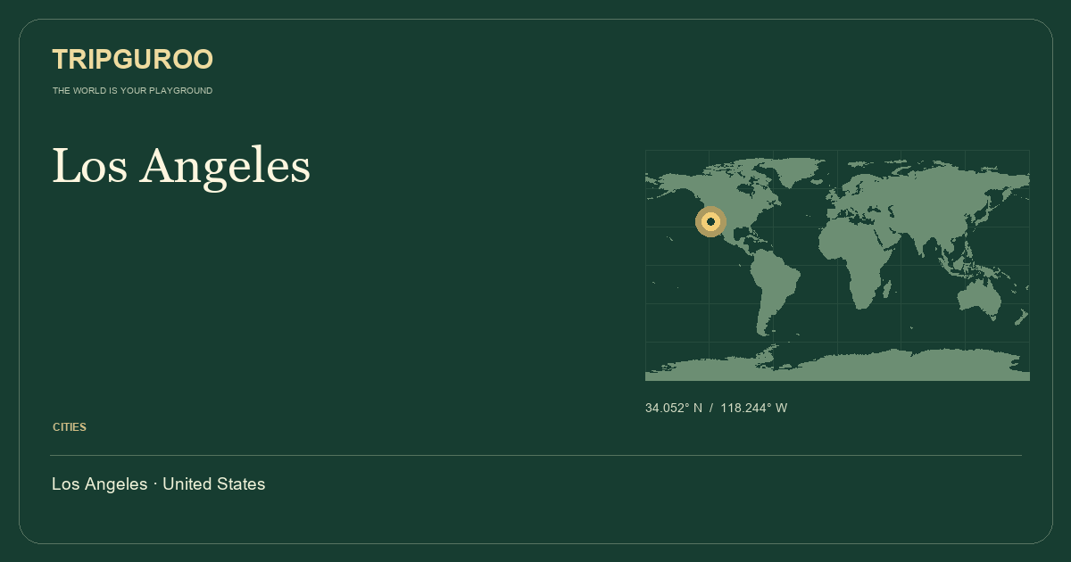 Los Angeles · Reference location