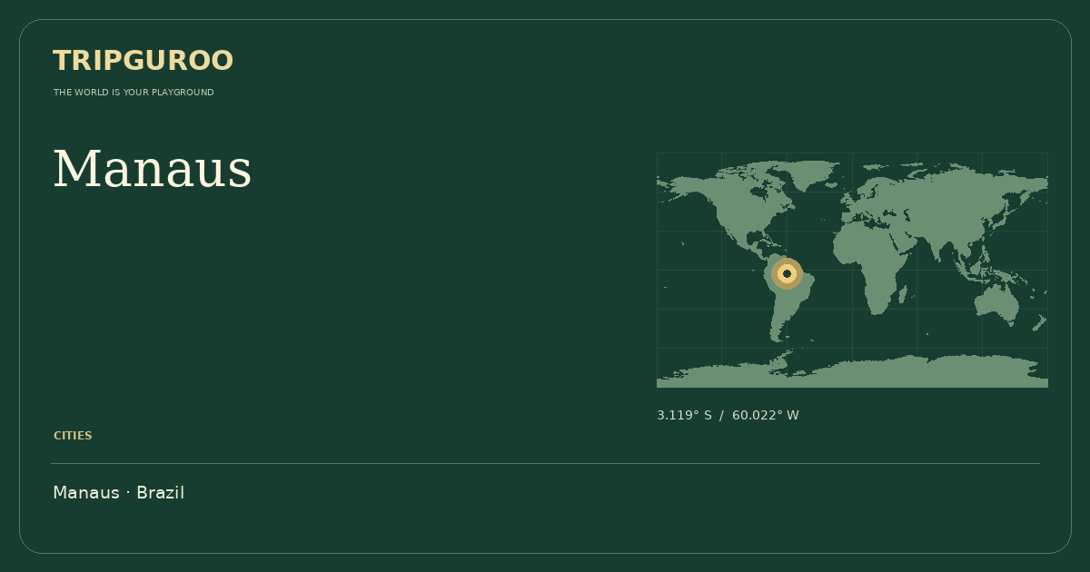 Manaus · Reference location