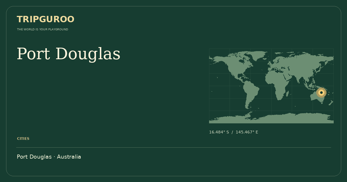 Port Douglas · Reference location