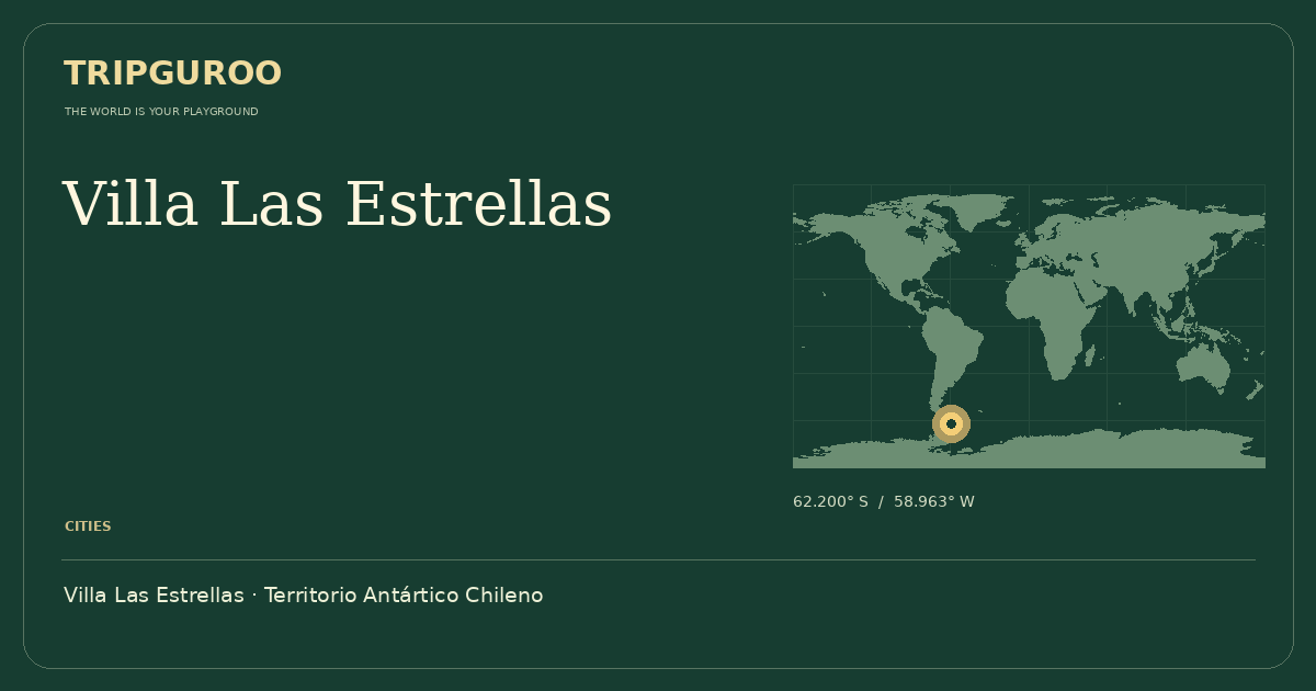 Villa Las Estrellas · Reference location