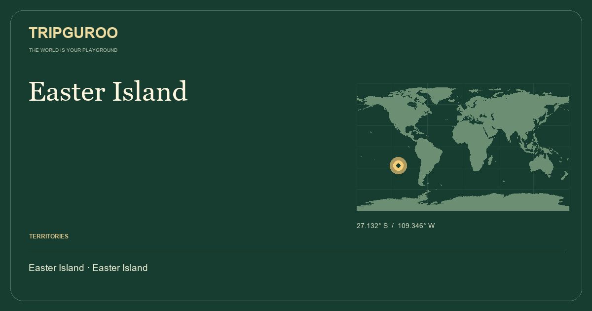 Easter Island · Reference location
