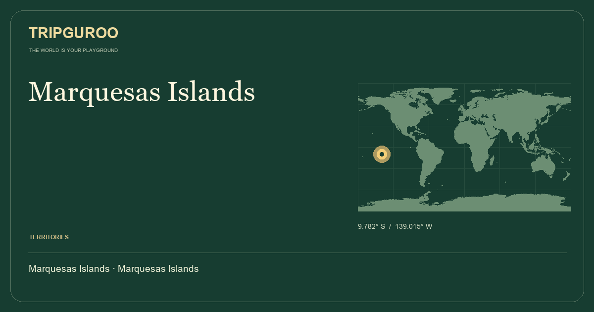 Marquesas Islands · Reference location