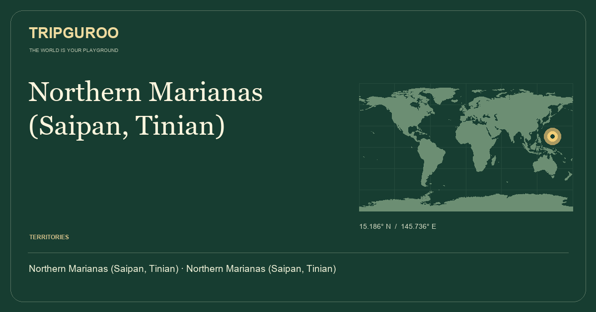 Northern Marianas (Saipan, Tinian) · Reference location