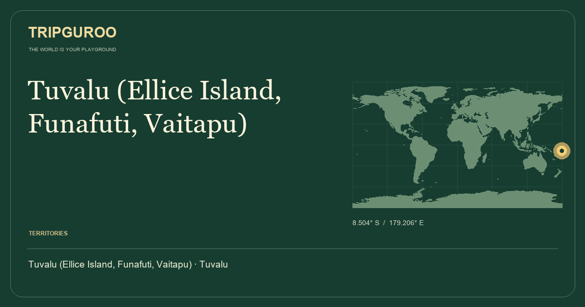 Tuvalu (Ellice Island, Funafuti, Vaitapu) · Reference location