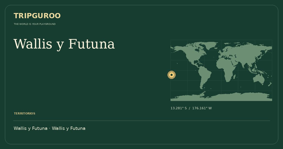 Wallis y Futuna · Ubicación de referencia