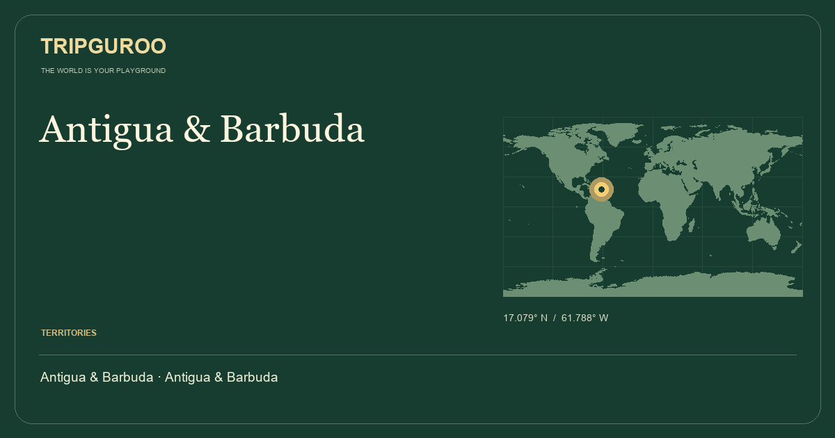 Antigua & Barbuda · Reference location