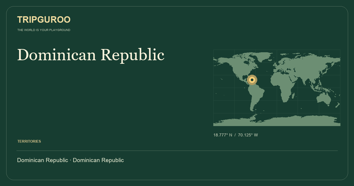 Dominican Republic · Reference location