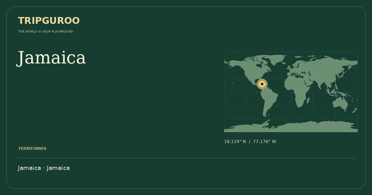 Jamaica · Ubicación de referencia