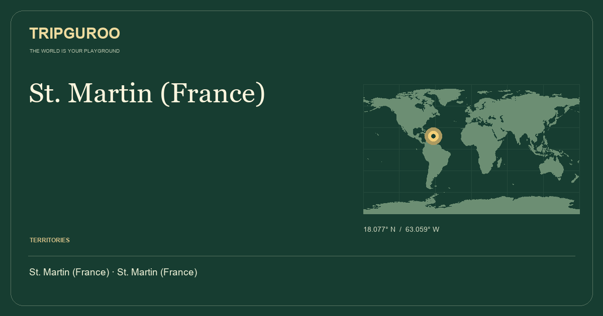St. Martin (France) · Reference location