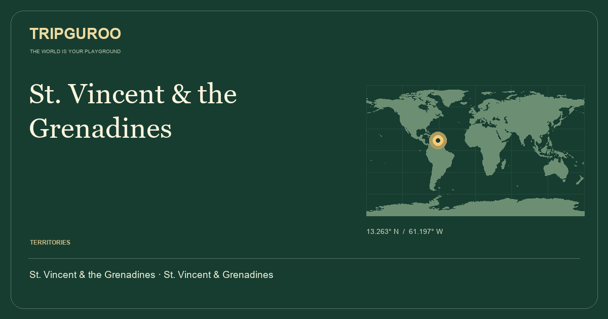 St. Vincent & the Grenadines · Reference location