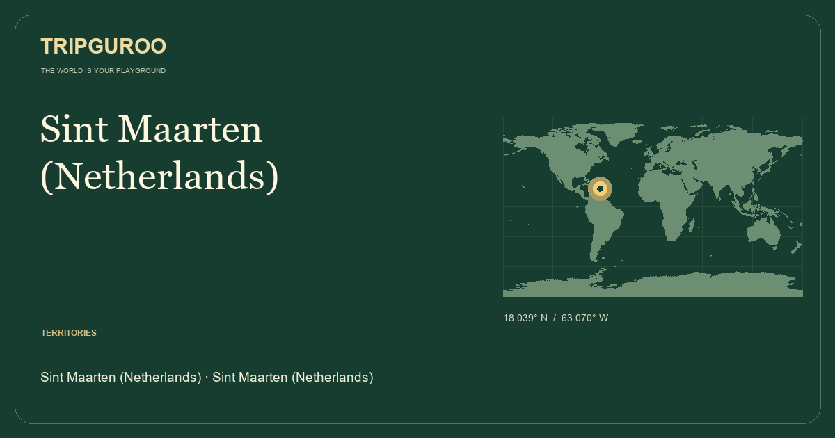Sint Maarten (Netherlands) · Reference location