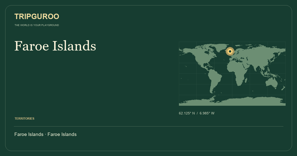 Faroe Islands · Reference location