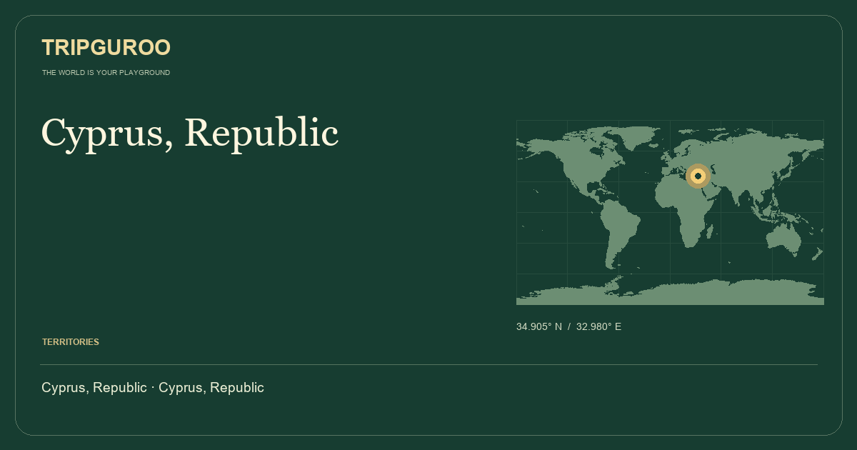 Cyprus, Republic · Reference location