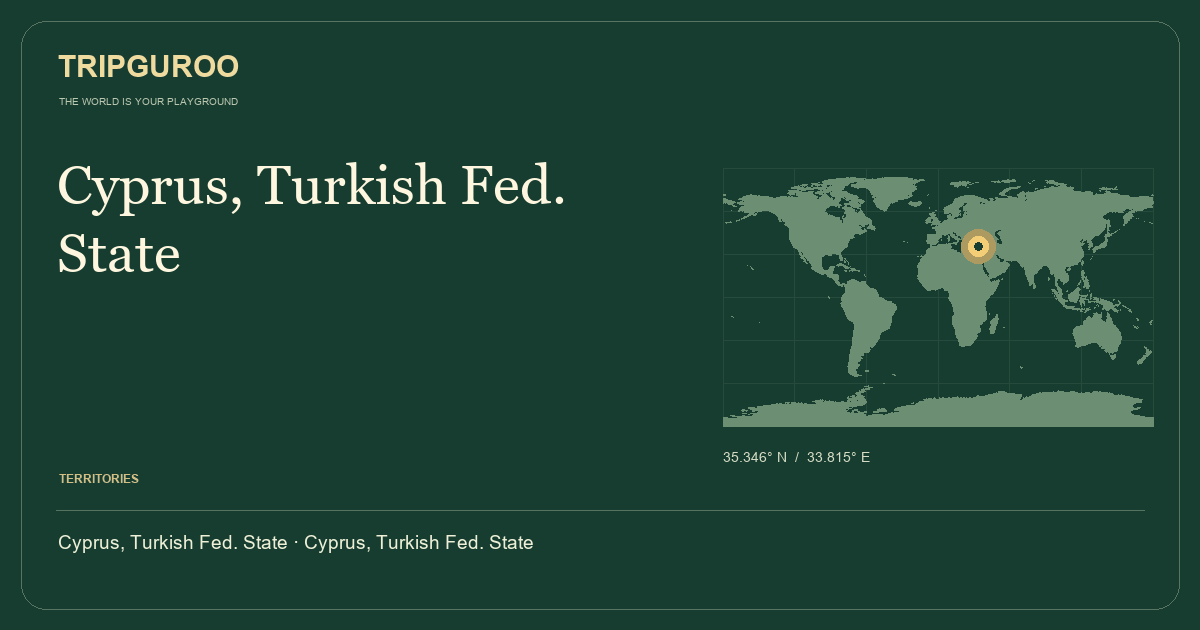 Cyprus, Turkish Fed. State · Reference location