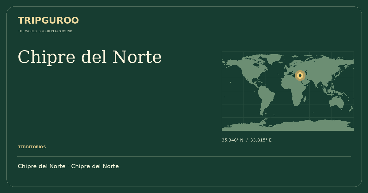 Chipre del Norte · Ubicación de referencia