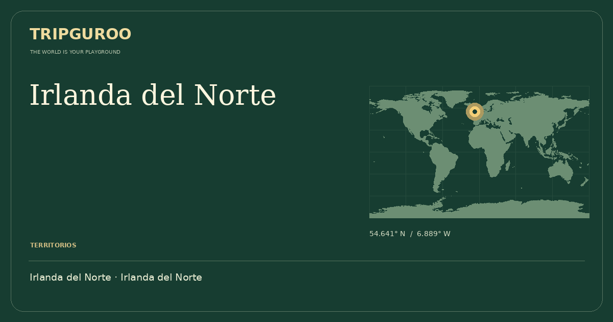 Irlanda del Norte · Ubicación de referencia