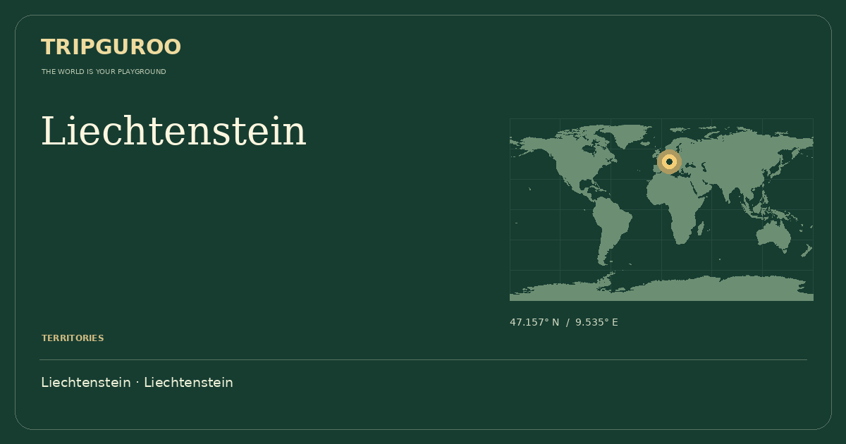 Liechtenstein · Reference location