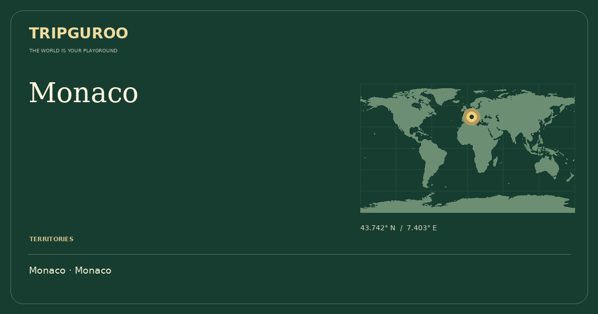 Monaco · Reference location