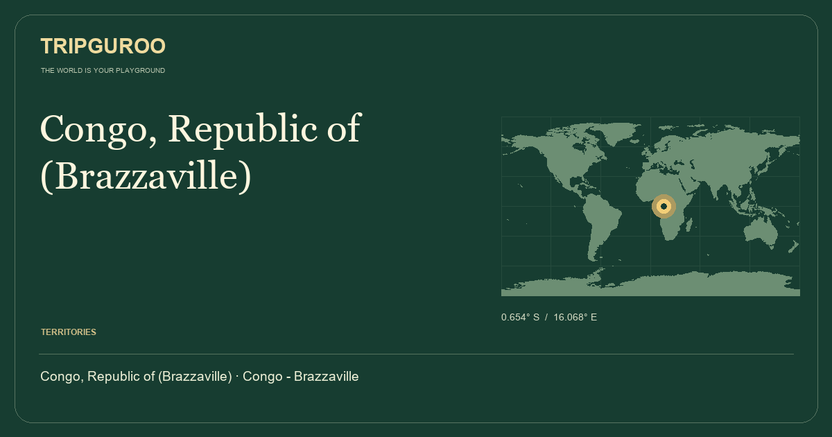 Congo, Republic of (Brazzaville) · Reference location