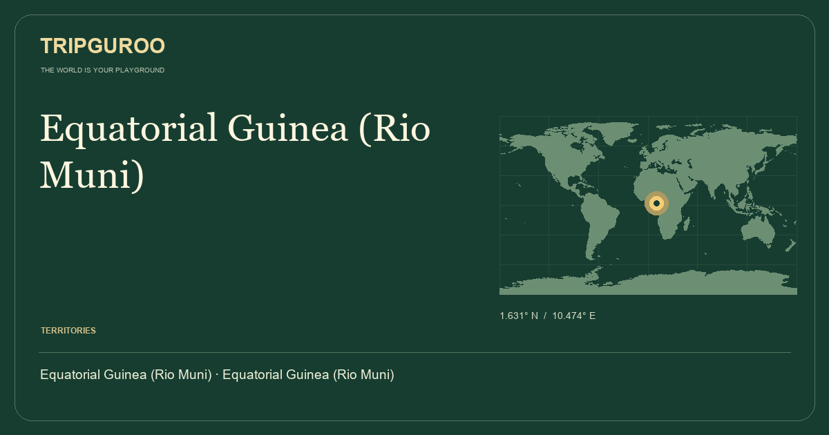 Equatorial Guinea (Rio Muni) · Reference location