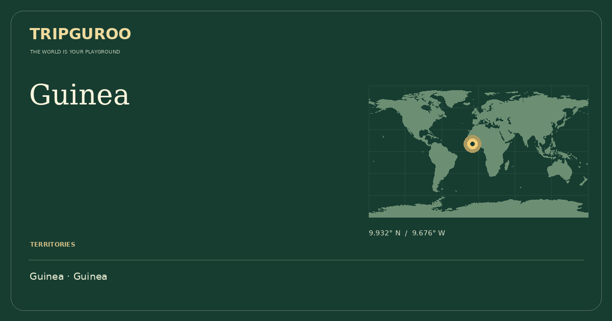Guinea · Reference location