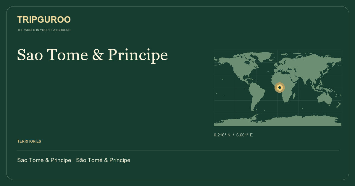 Sao Tome & Principe · Reference location