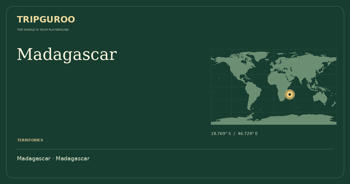 Madagascar · Reference location