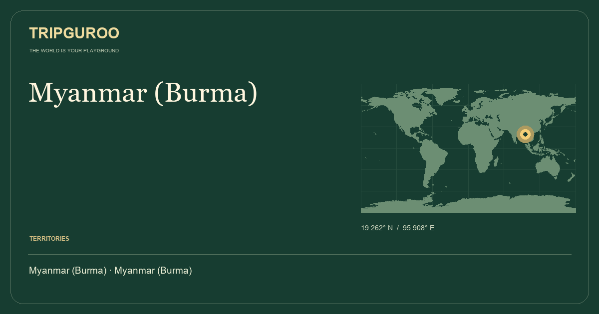 Myanmar (Burma) · Reference location