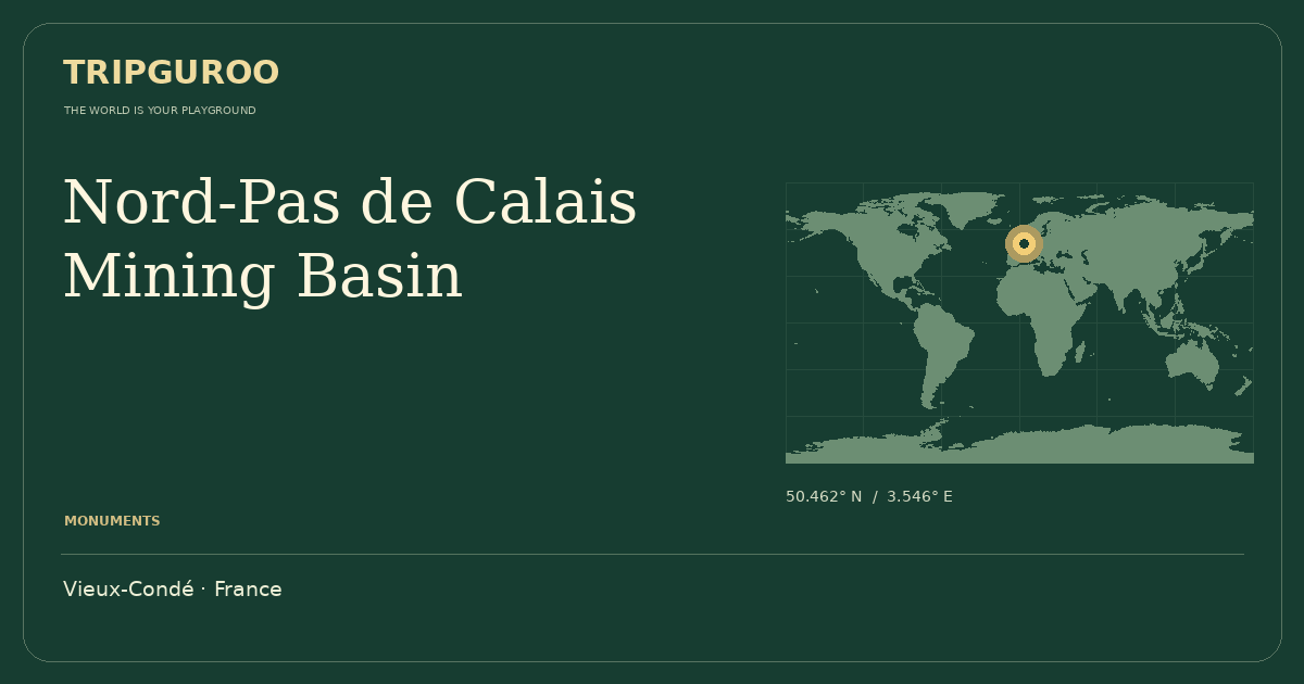 Nord-Pas de Calais Mining Basin · Reference location