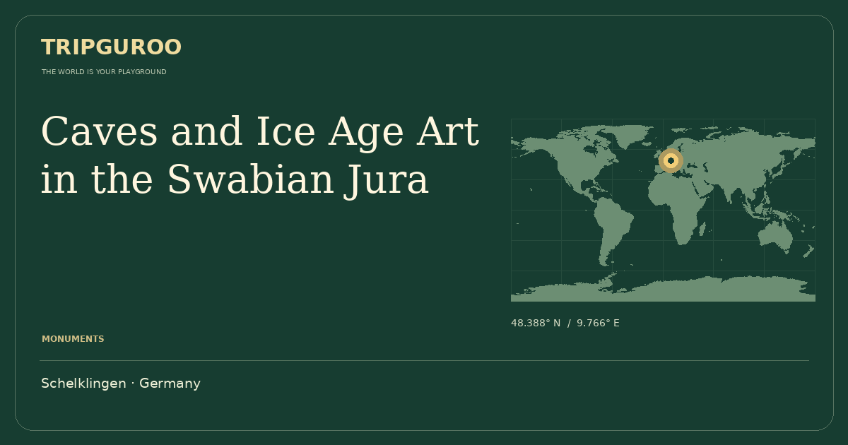 Caves and Ice Age Art in the Swabian Jura · Reference location
